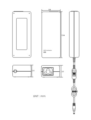 3SI90M-Dimension