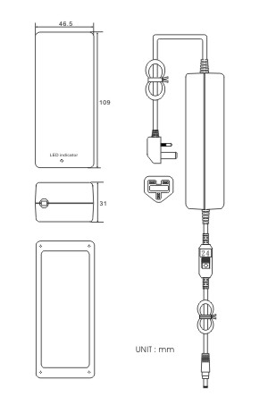 CB65M-Dimension