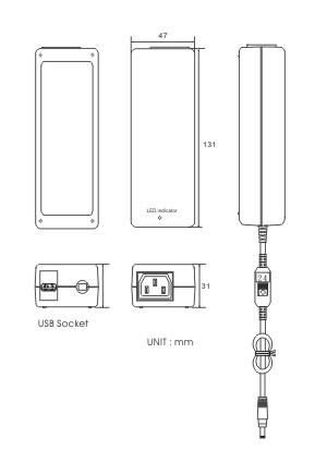 IEC65-Dimension